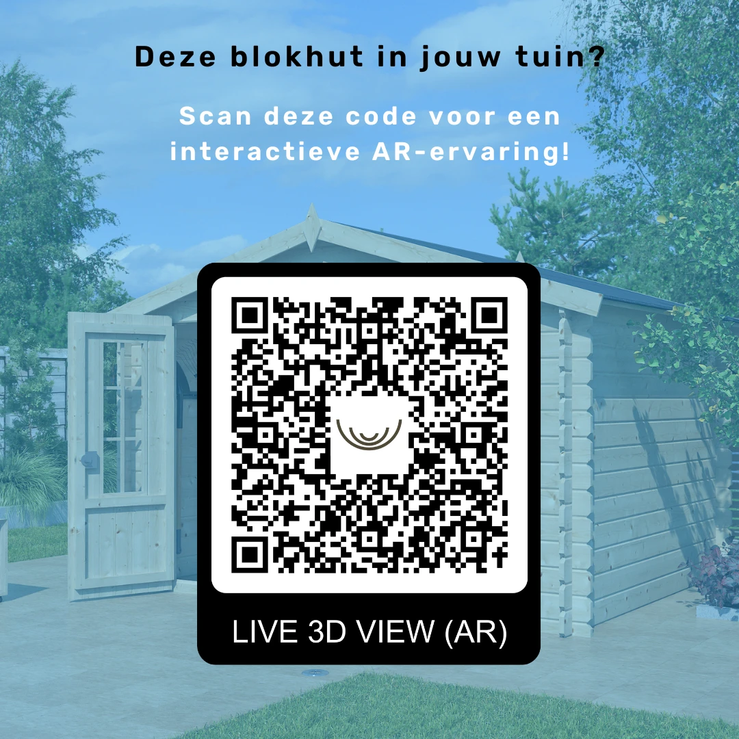 Woodlands Blokhut Koski 505 x 415 cm - Afbeelding 7